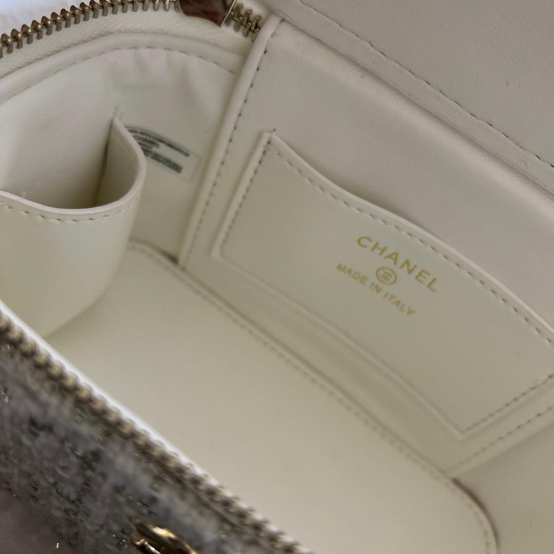 CHANELノベルティ ショルダーバッグ バニティ ツイード