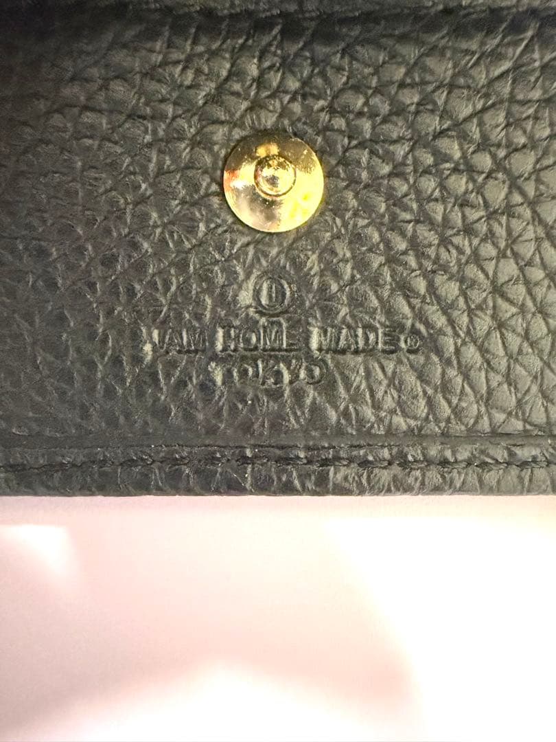 JAM  MADE ブラック二つ折り財布