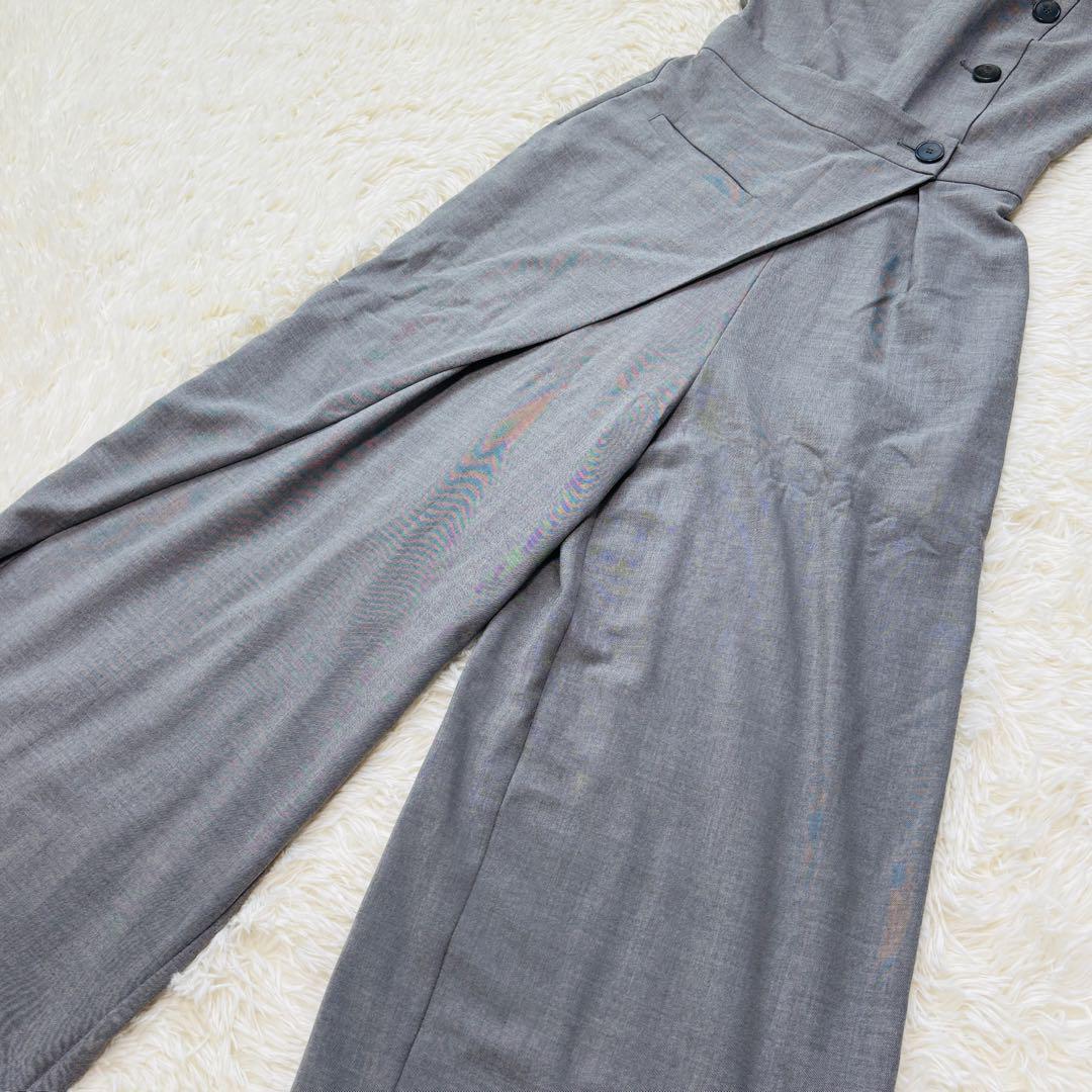 snidel スナイデル ベアオールインワン グレー サイズ0