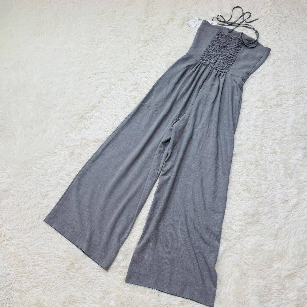 snidel スナイデル ベアオールインワン グレー サイズ0