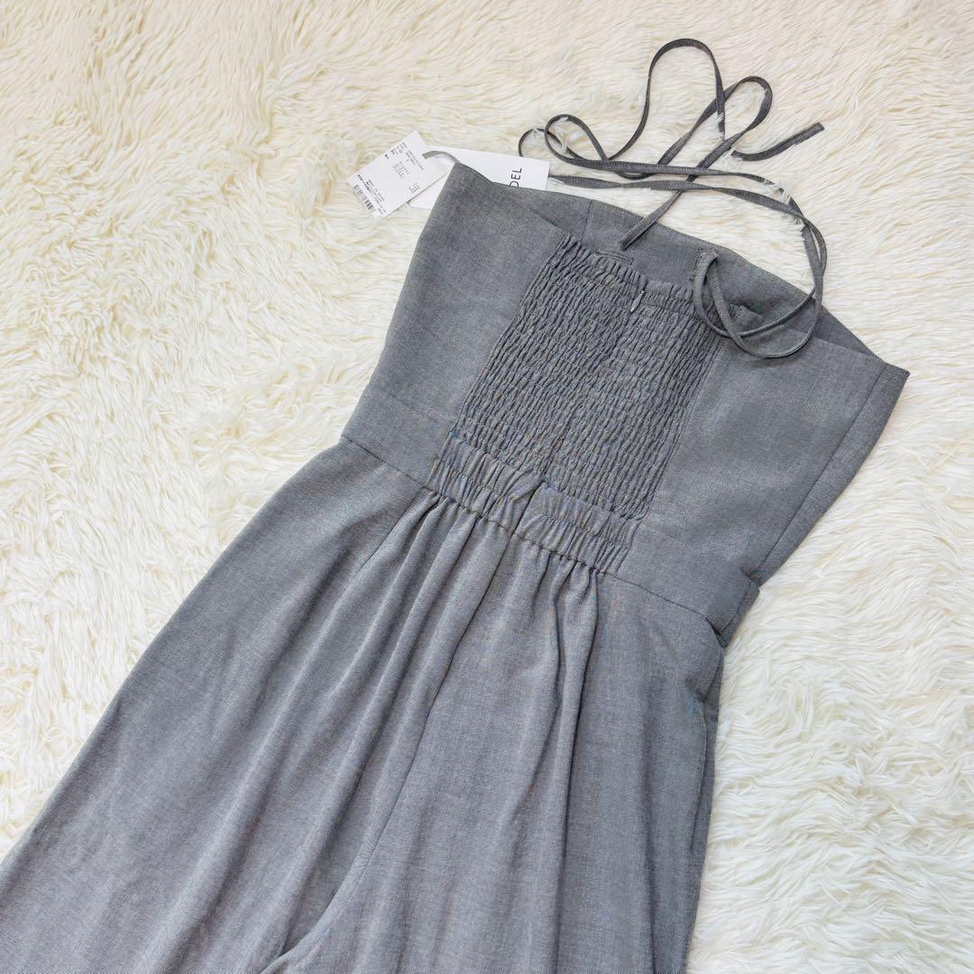 snidel スナイデル ベアオールインワン グレー サイズ0