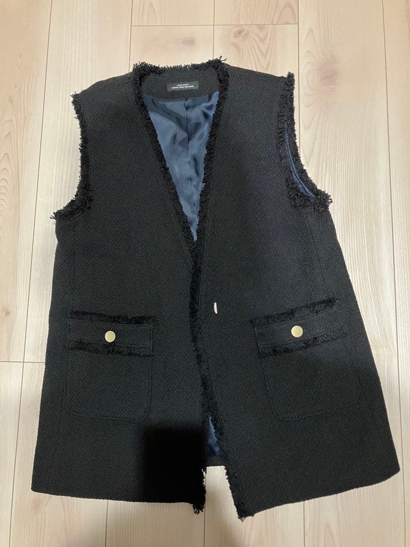 専用出品です　　 グリーンレーベル　ツイードジレ　ベスト