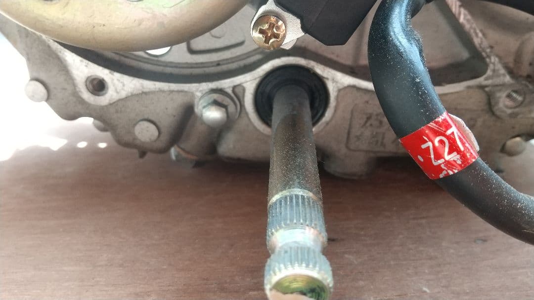 ミニモト　GPX125　中古エンジン　修理　ジャンク　部品取り　など　未確認品