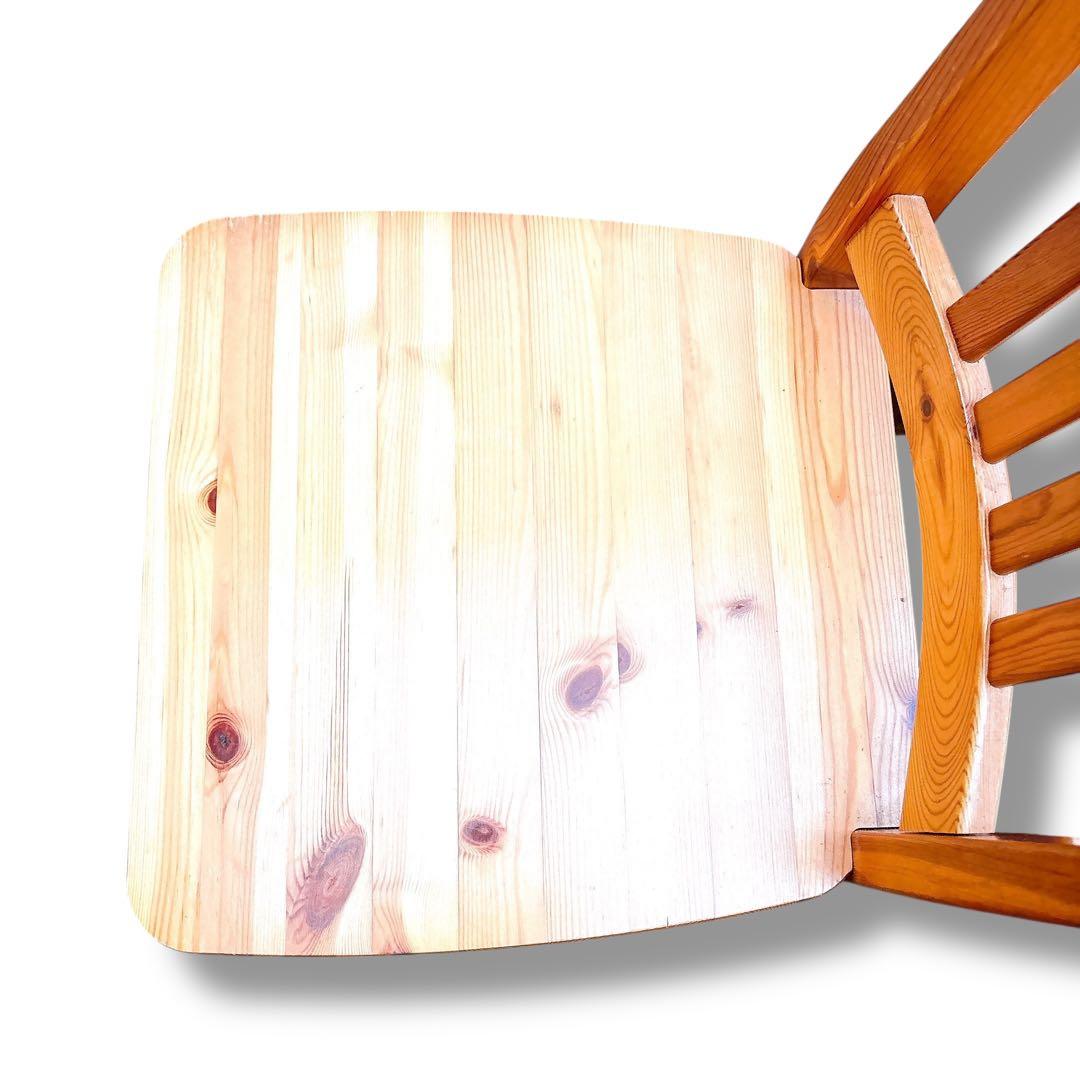 木製 チェア ダイニング椅子 2脚セット ナチュラル 北欧風 インテリア