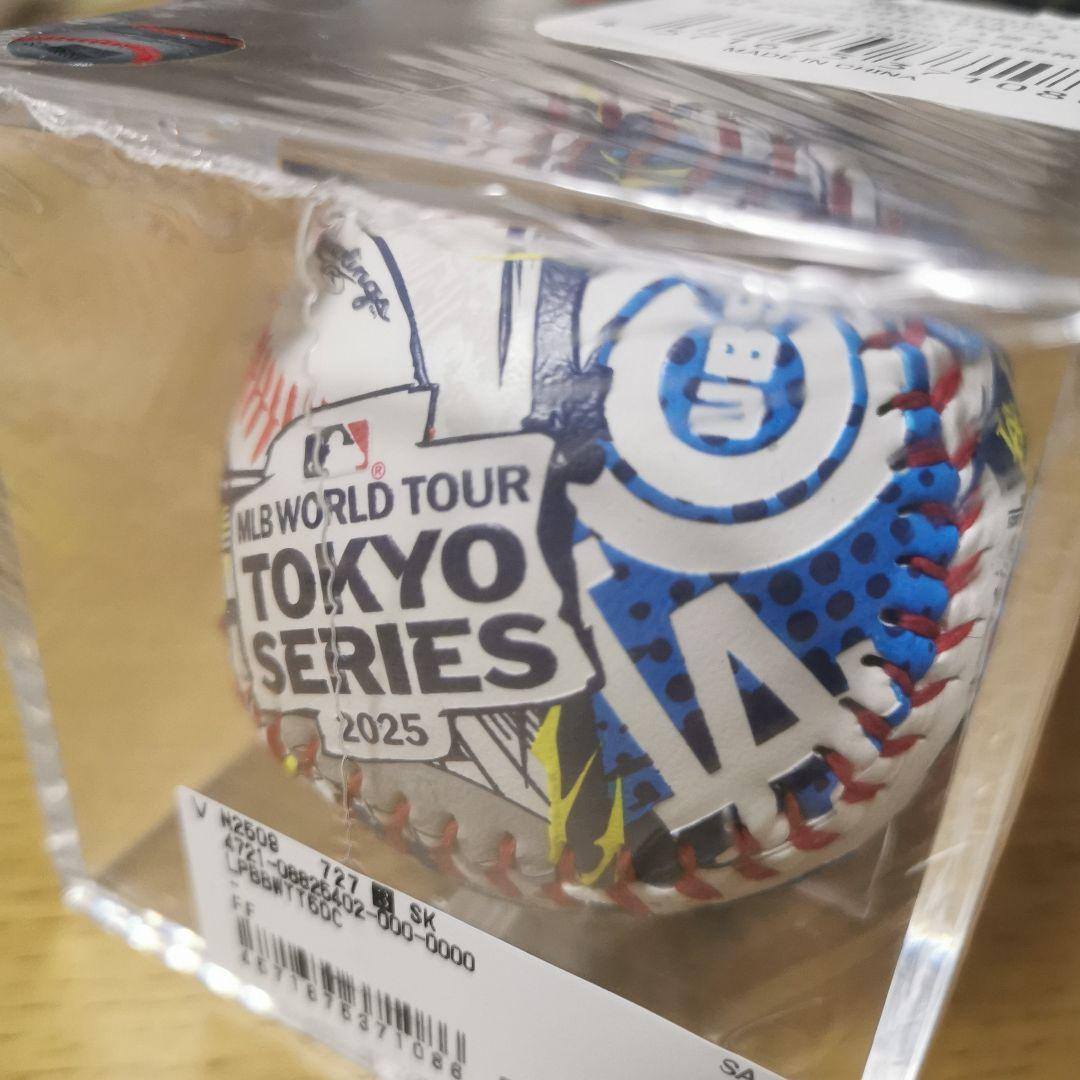 MLB 開幕戦 2025 東京 【限定】記念ボール アメコミVer.