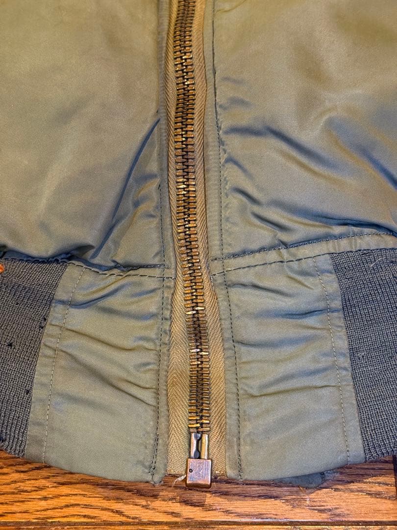 ★米軍実物60s USAF MA-1 CタイプALPHA社製 サイズMEDIUM