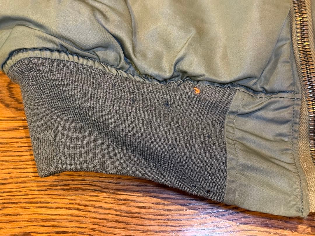 ★米軍実物60s USAF MA-1 CタイプALPHA社製 サイズMEDIUM