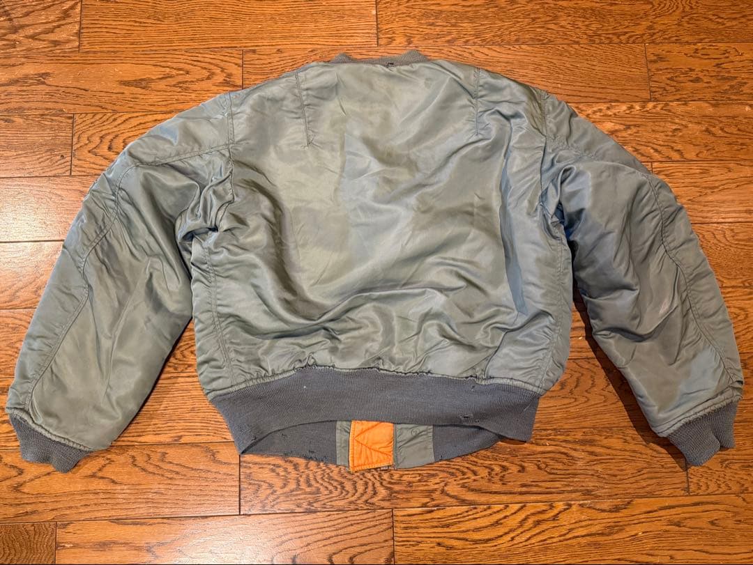 ★米軍実物60s USAF MA-1 CタイプALPHA社製 サイズMEDIUM