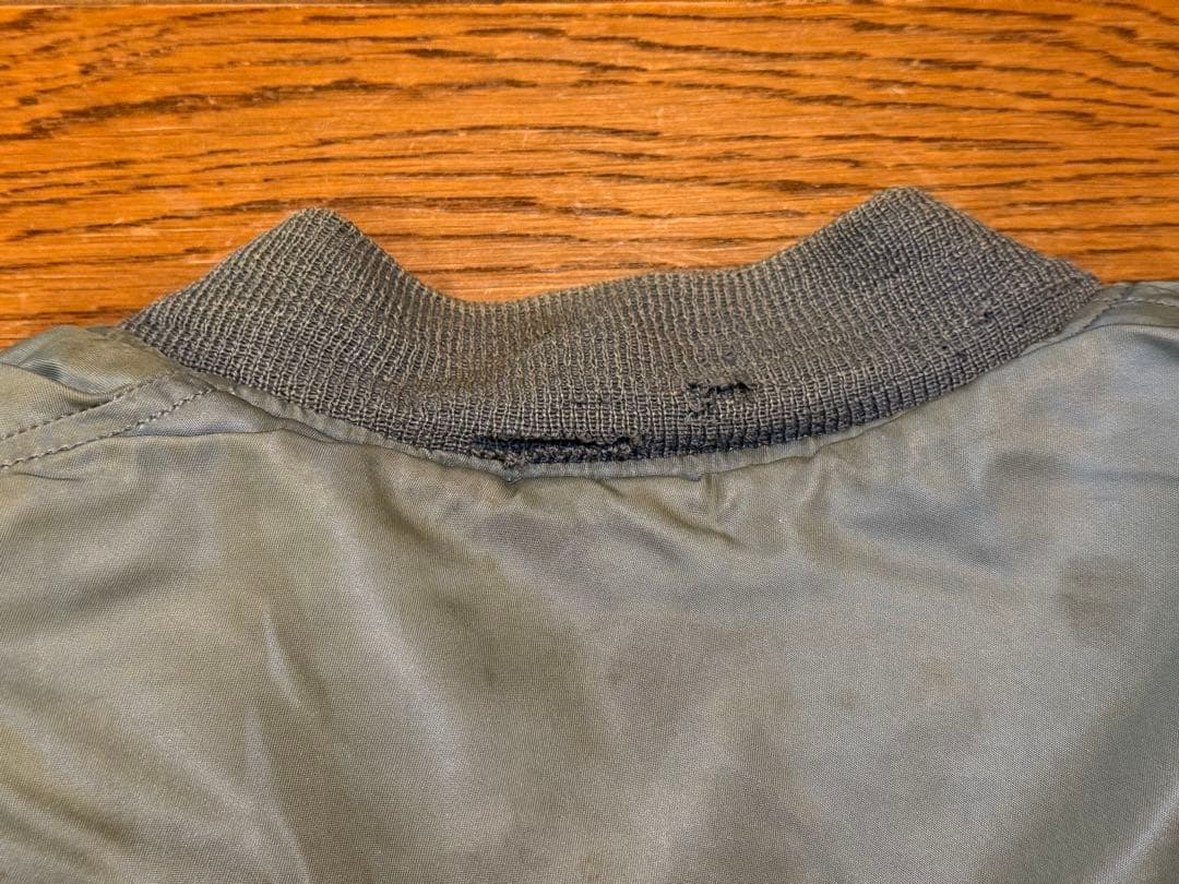 ★米軍実物60s USAF MA-1 CタイプALPHA社製 サイズMEDIUM