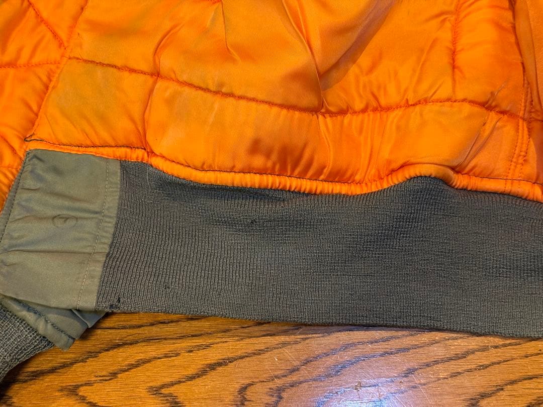 ★米軍実物60s USAF MA-1 CタイプALPHA社製 サイズMEDIUM