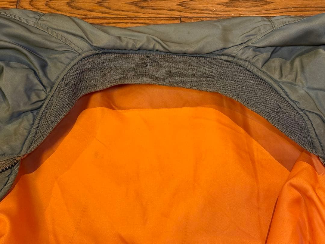 ★米軍実物60s USAF MA-1 CタイプALPHA社製 サイズMEDIUM