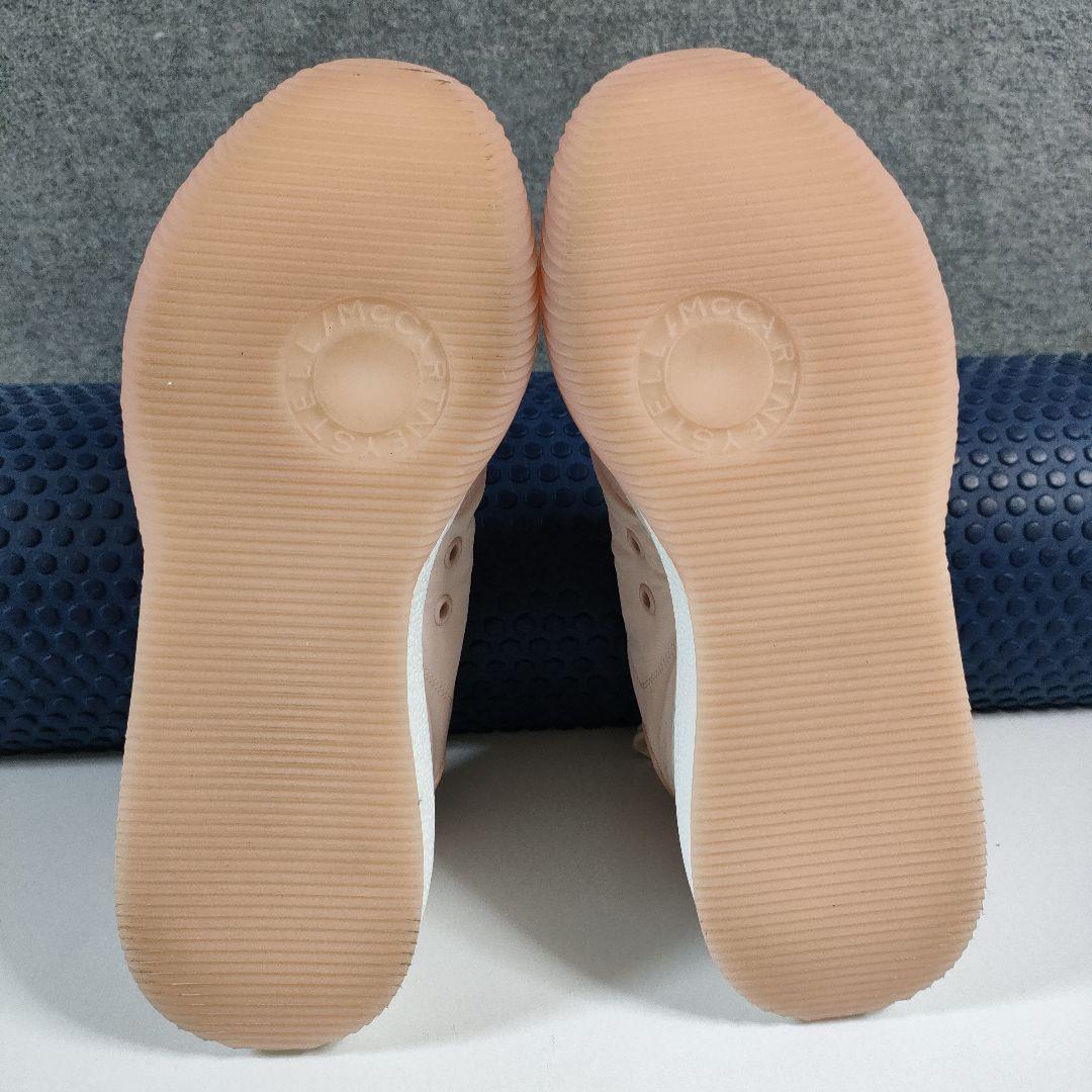 37希少※ディズニー　ミッキー　✕コラボステラマッカートニーループ厚底スニーカー