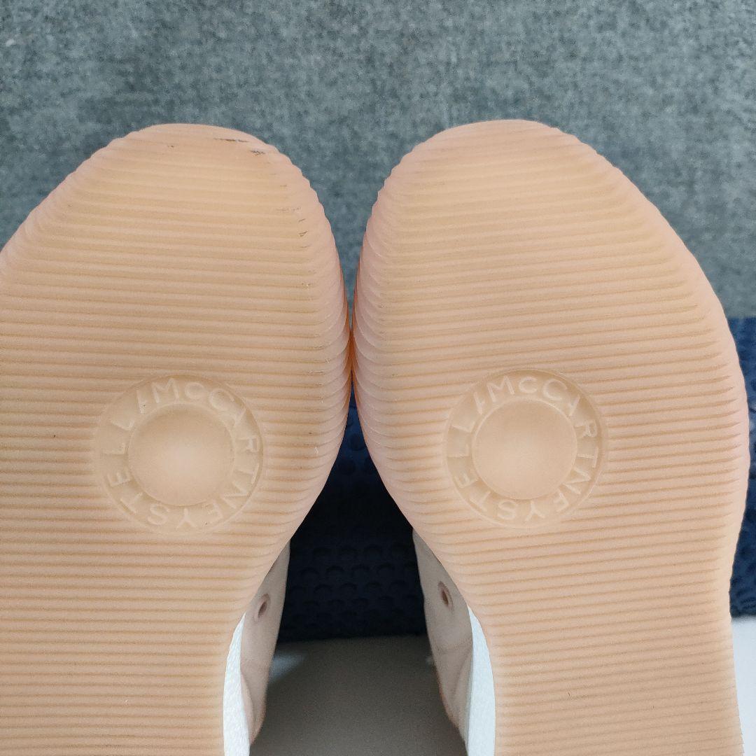 37希少※ディズニー　ミッキー　✕コラボステラマッカートニーループ厚底スニーカー