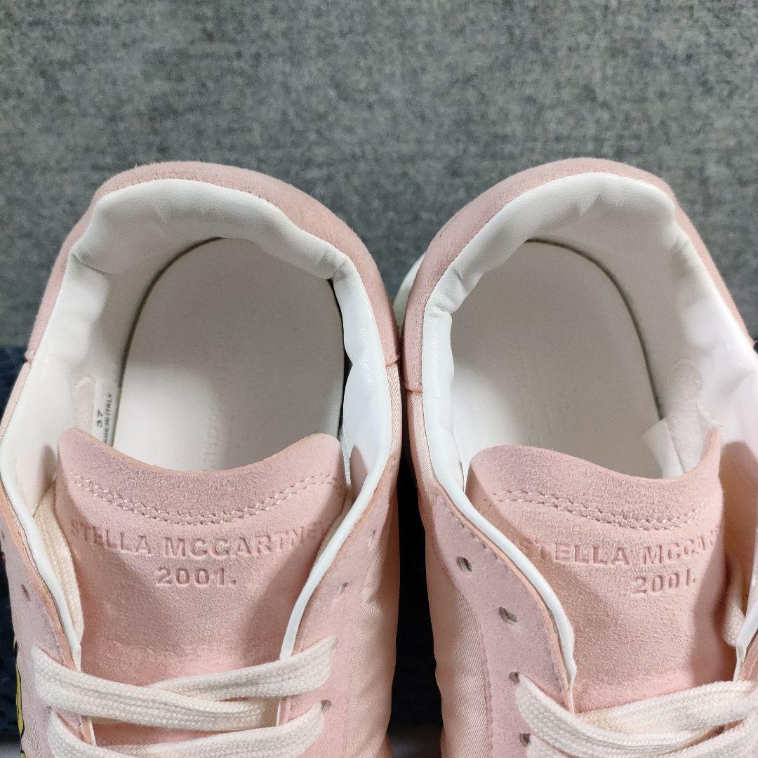 37希少※ディズニー　ミッキー　✕コラボステラマッカートニーループ厚底スニーカー