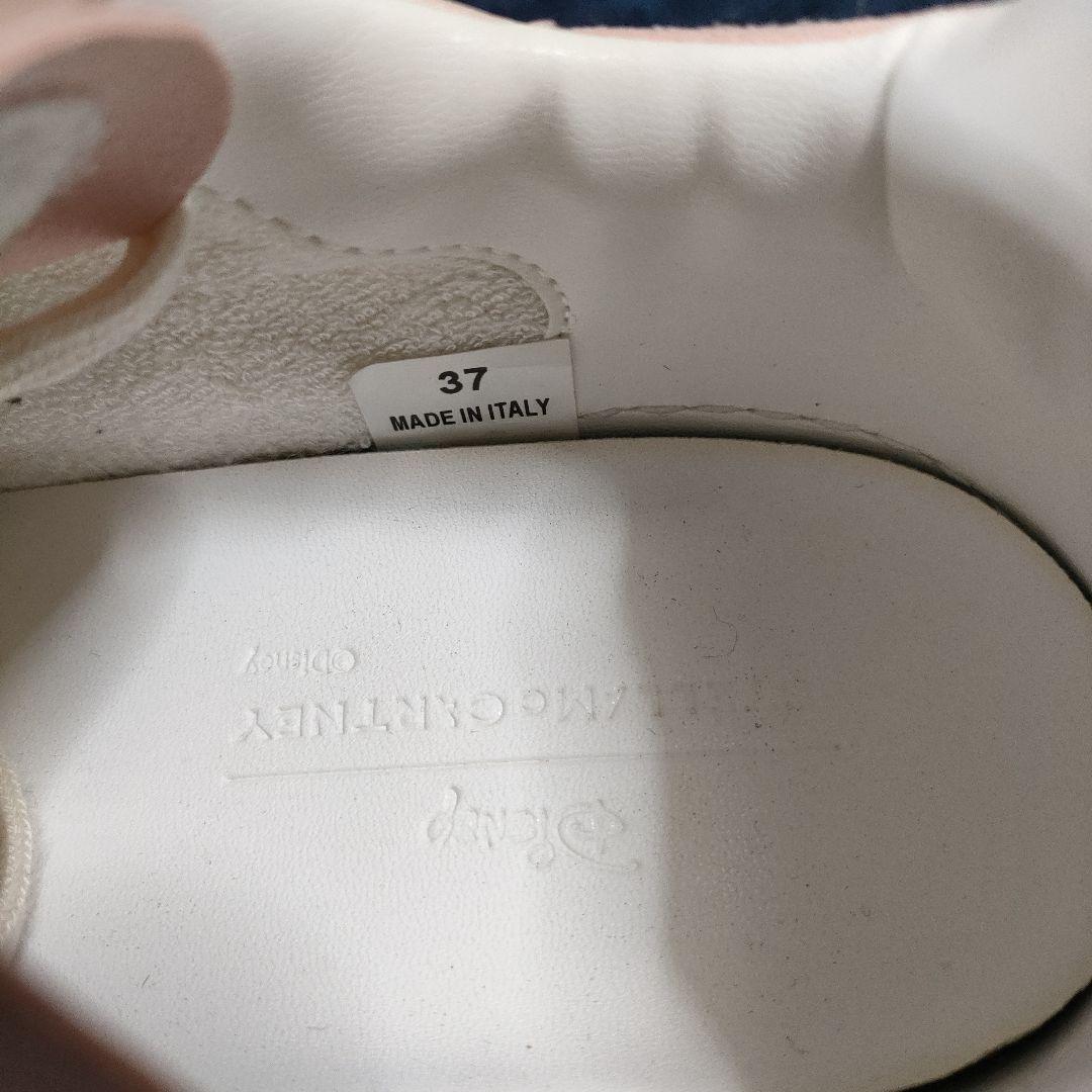 37希少※ディズニー　ミッキー　✕コラボステラマッカートニーループ厚底スニーカー