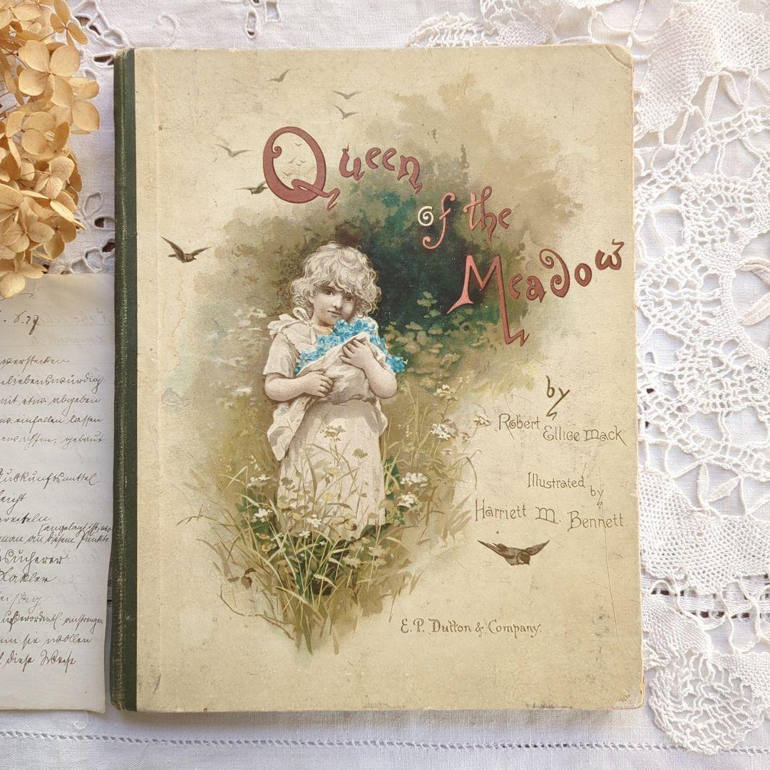 超稀少1888ハリエットベネット絵本 洋書 児童書 アンティーク ヴィクトリアン