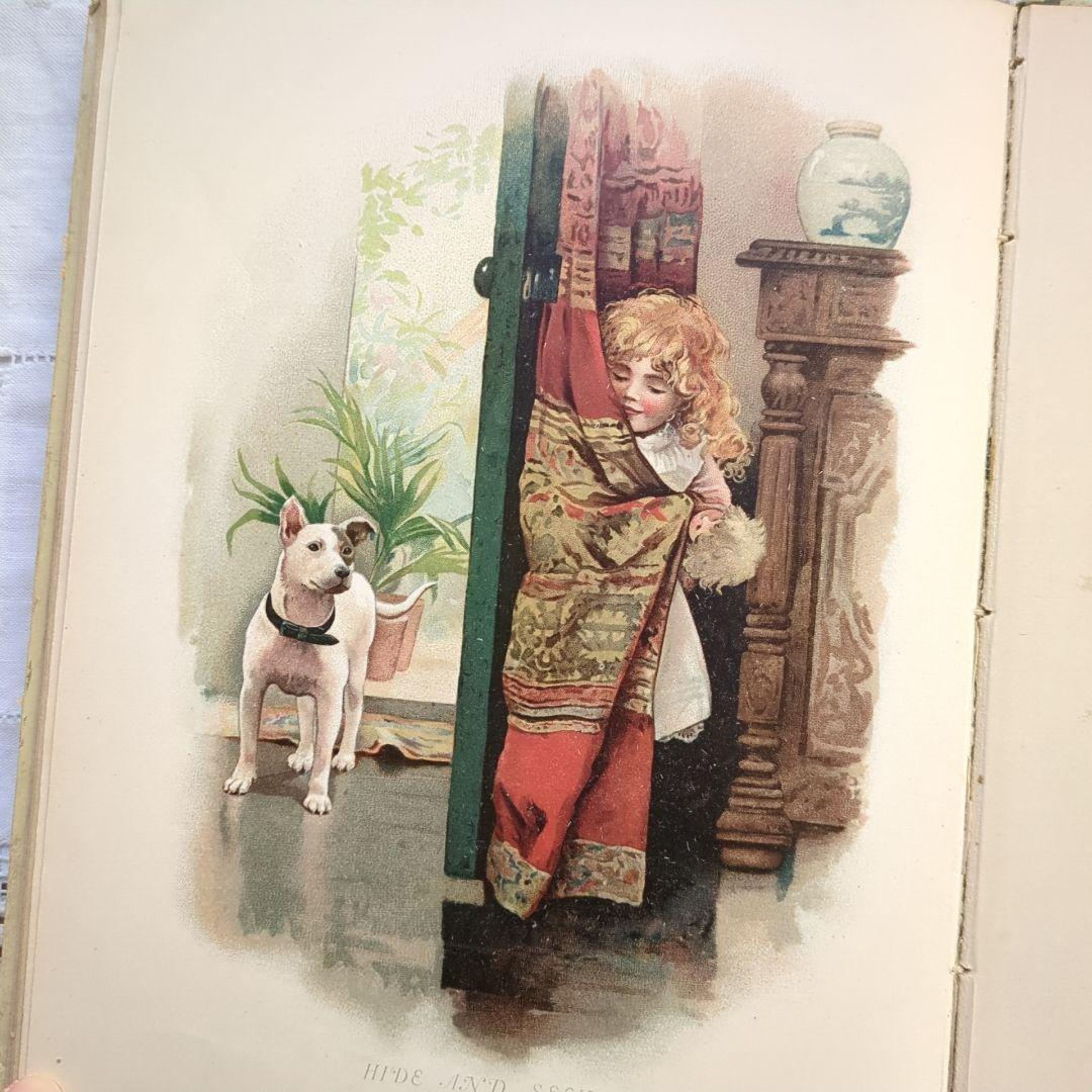 超稀少1888ハリエットベネット絵本 洋書 児童書 アンティーク ヴィクトリアン