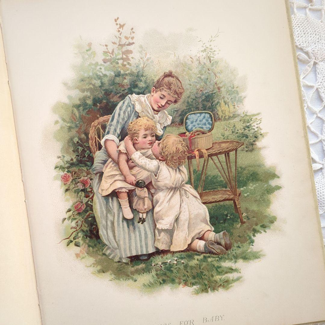 超稀少1888ハリエットベネット絵本 洋書 児童書 アンティーク ヴィクトリアン