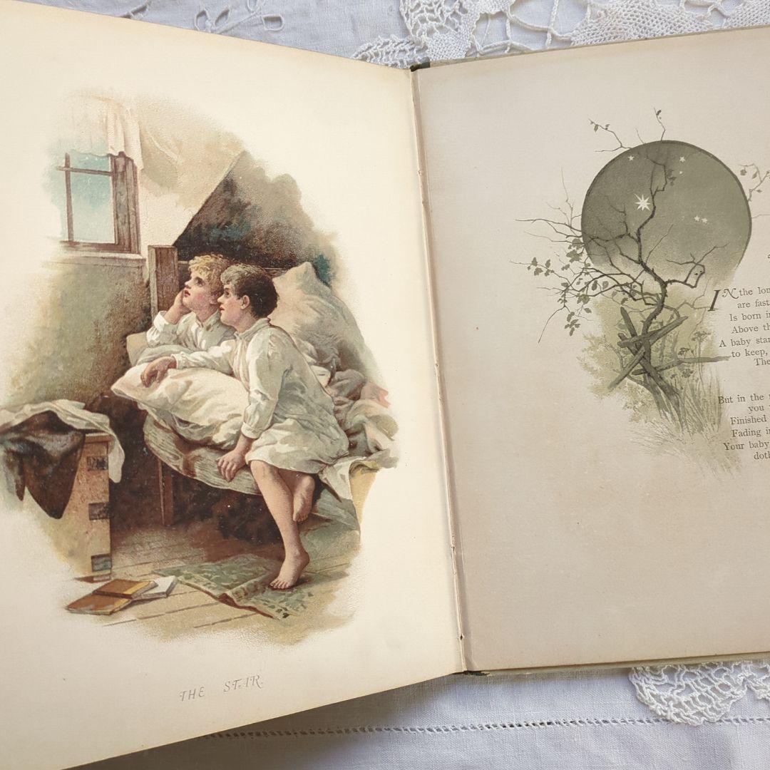 超稀少1888ハリエットベネット絵本 洋書 児童書 アンティーク ヴィクトリアン