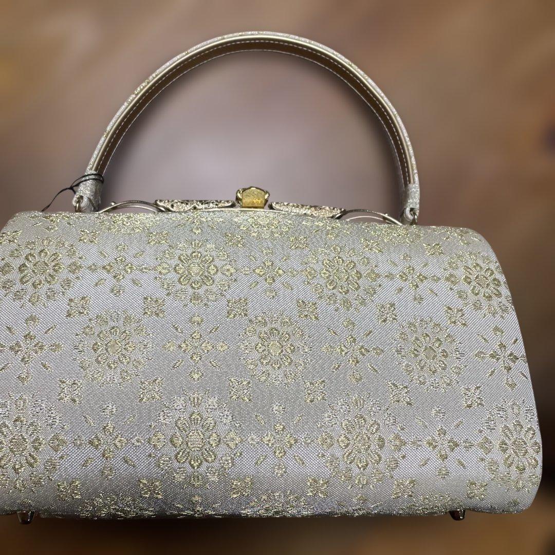 お値下げ　沙織　和装用バッグと草履のセット　結婚式　訪問着　未使用に近い