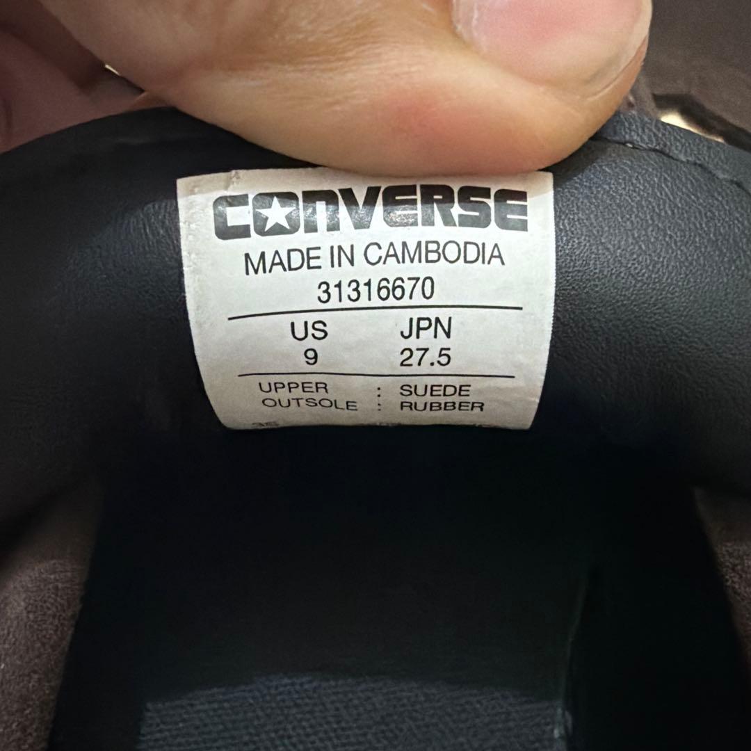 コンバース　ローファー