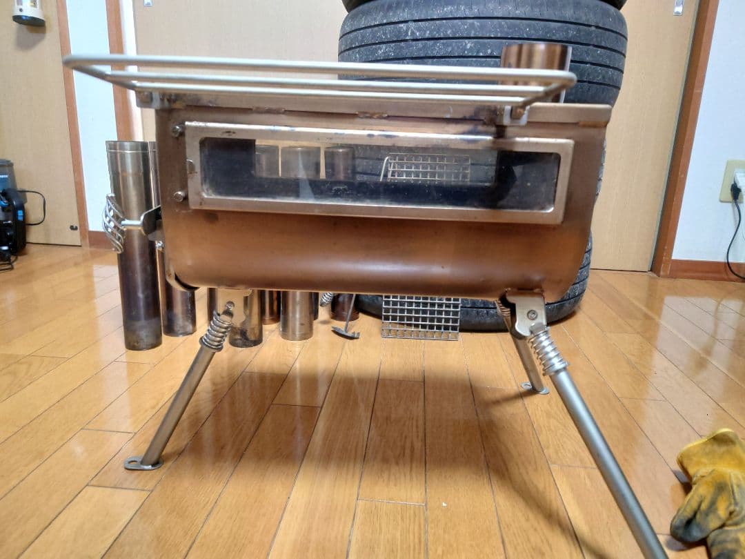 テンマクデザイン ウッドストーブサイドビュー [Mサイズ]