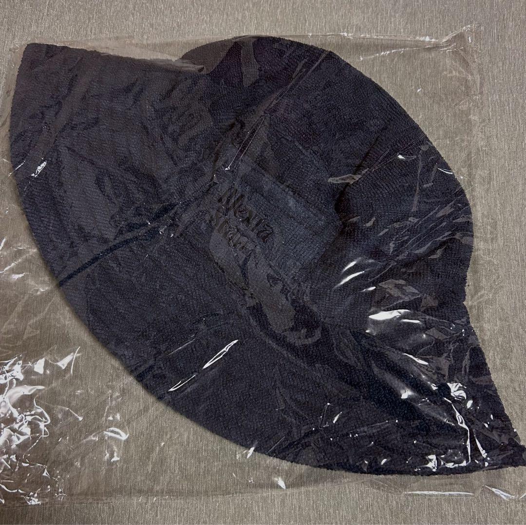 【新品タグ付】ALEXIASTAM Terry Bucket Hat Navy
