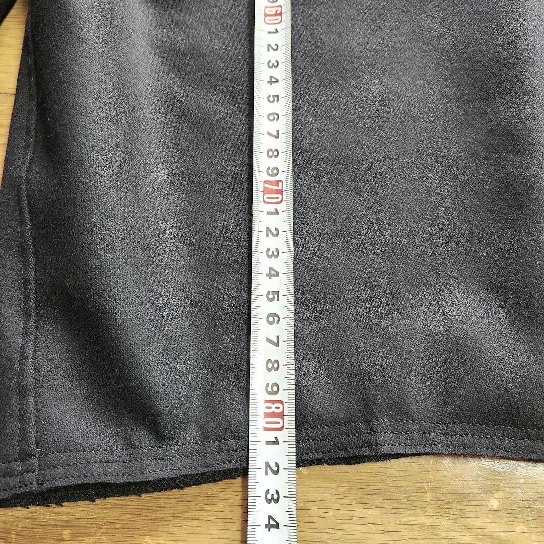 しまちんバルーンパンツ　圧縮ウール　黒