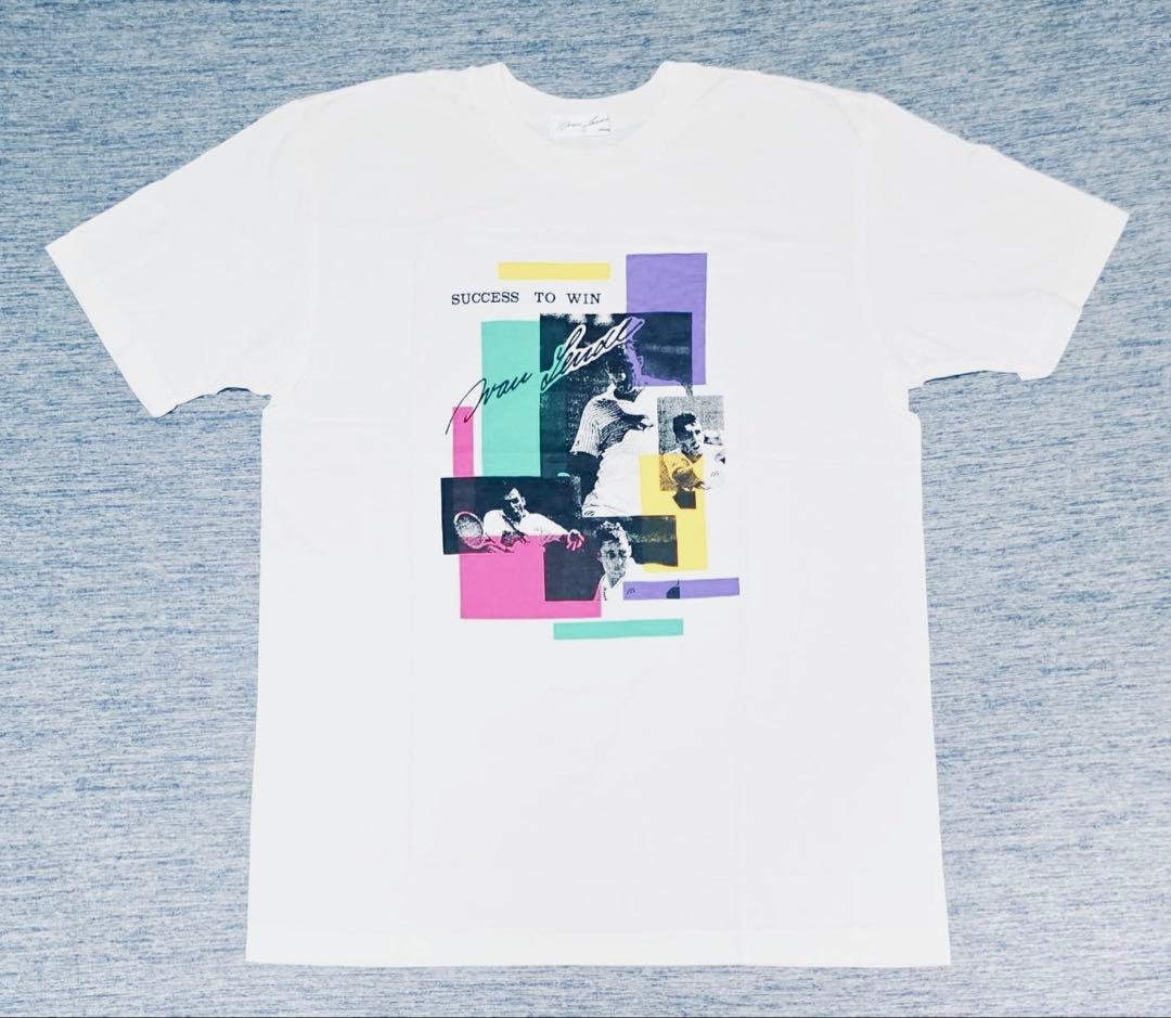 1990年製イワンレンドルIvan LendlサインTシャツmizuno ミズノ