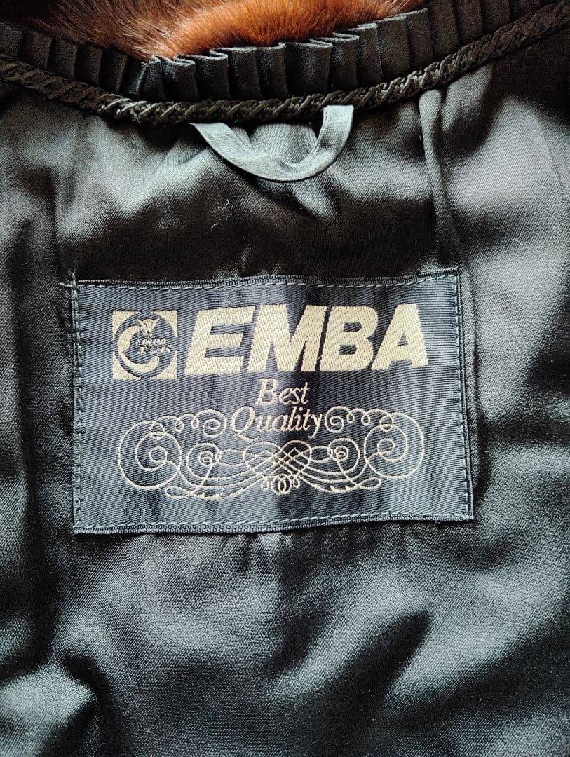 エンバ　グラマミンク毛皮コート