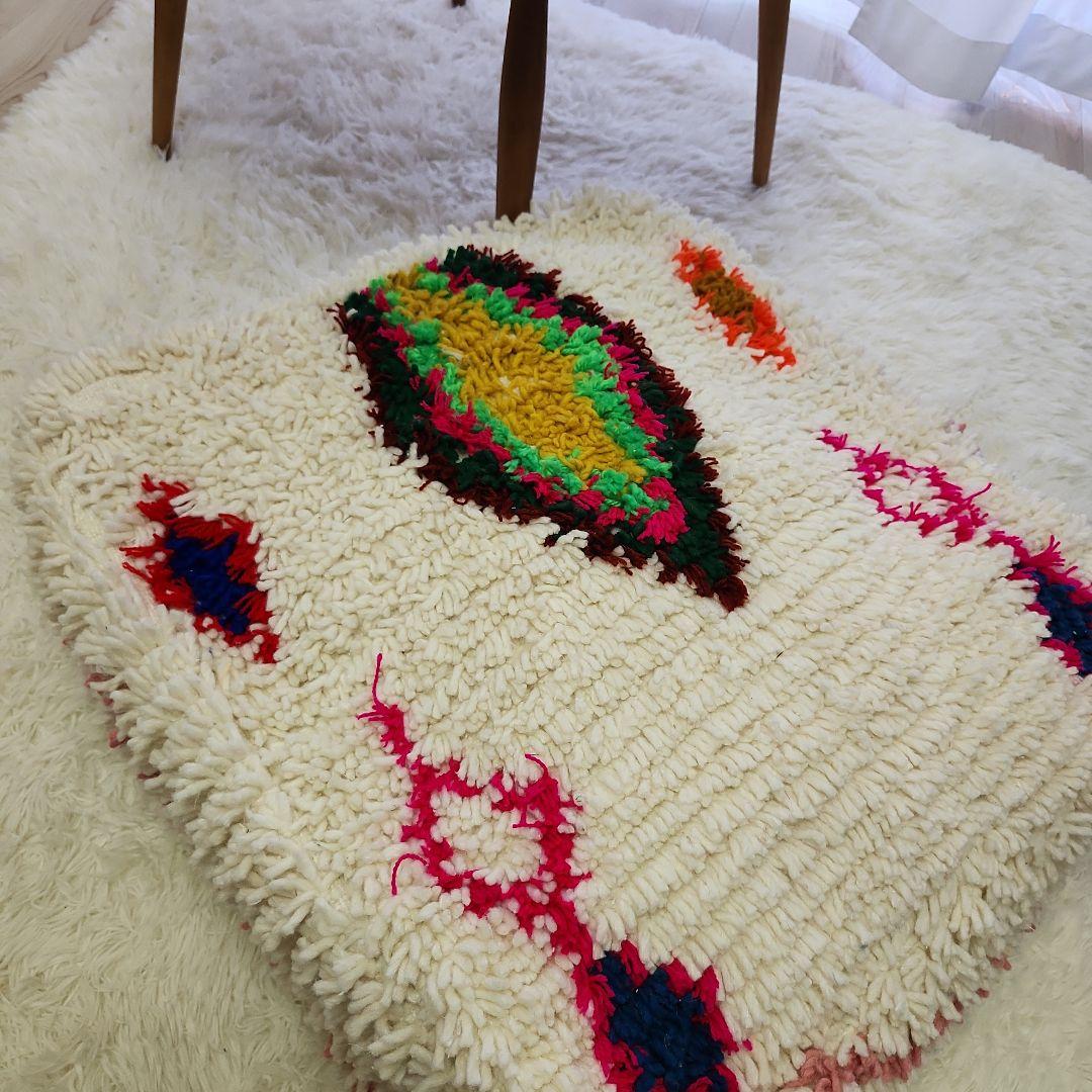 モロッコ　プフ　クッション　モロッカン