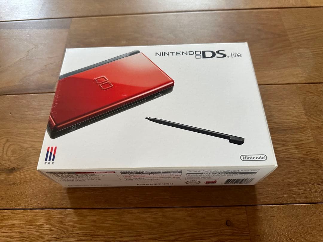DS Lite 本体 韓国版 クリムゾンブラック