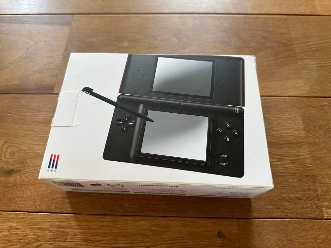 DS Lite 本体 韓国版 クリムゾンブラック