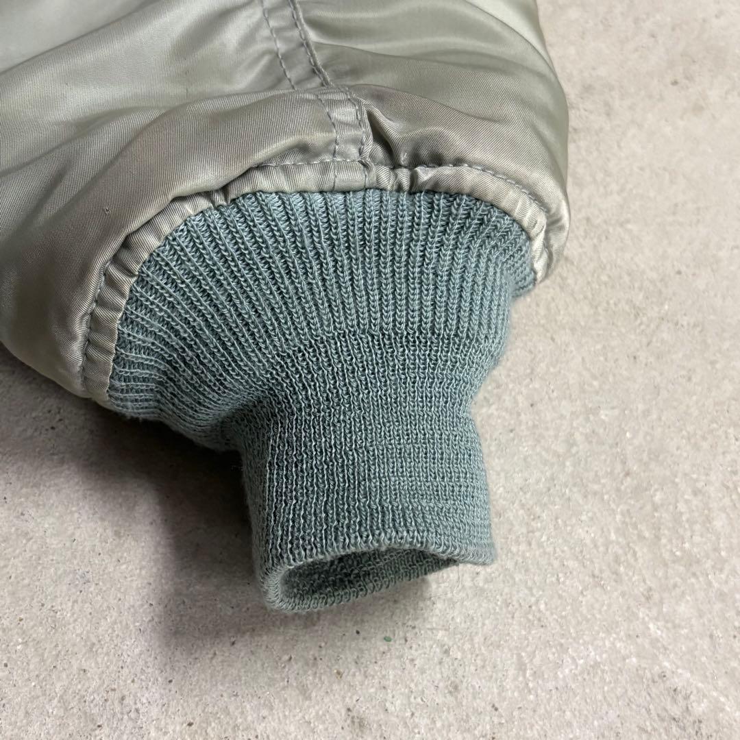 90s AVIREX アヴィレックス　 n-2b y2k 希少カラー シルバー