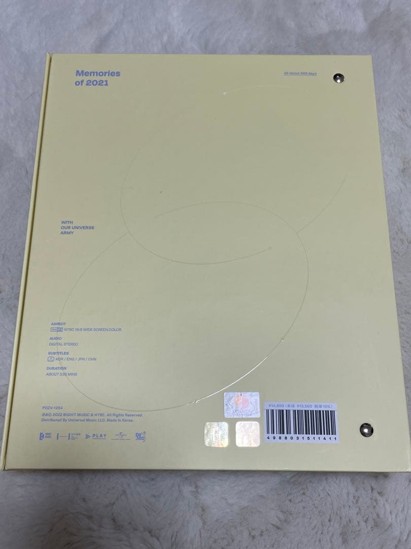 btsメモリーズ　2021