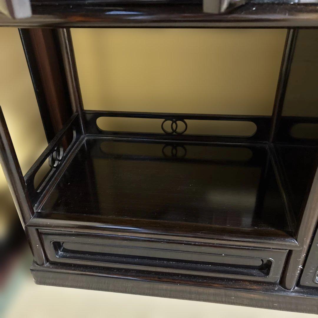 茶箪笥　　飾り棚　昭和レトロ　和家具
