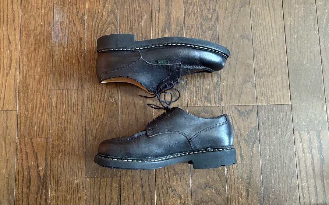 【美品・国内正規】パラブーツ Paraboot シャンボード ブラック 7