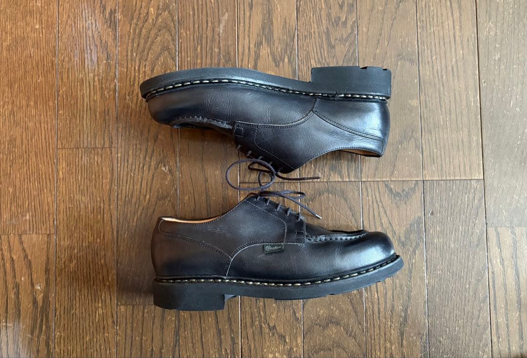 【美品・国内正規】パラブーツ Paraboot シャンボード ブラック 7