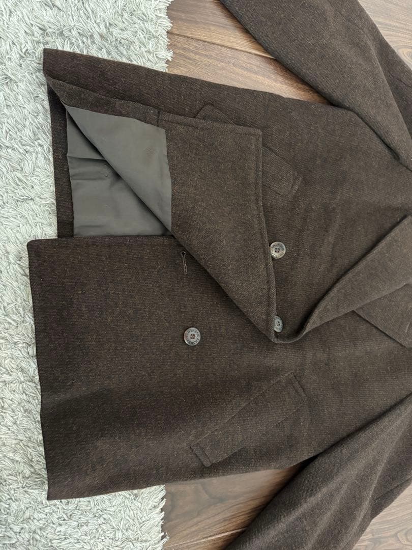 美品　GIVENCHY ブラウン ダブルブレストジャケット