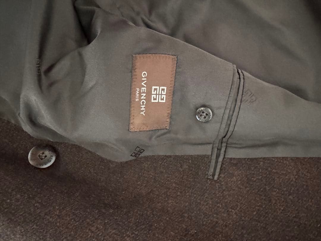美品　GIVENCHY ブラウン ダブルブレストジャケット