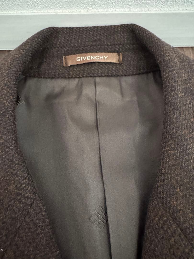 美品　GIVENCHY ブラウン ダブルブレストジャケット