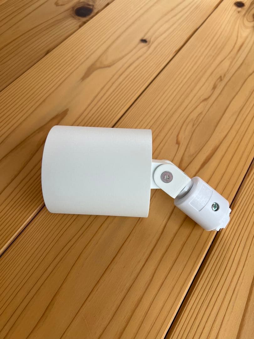 Grid-swingable duct down light ホワイト