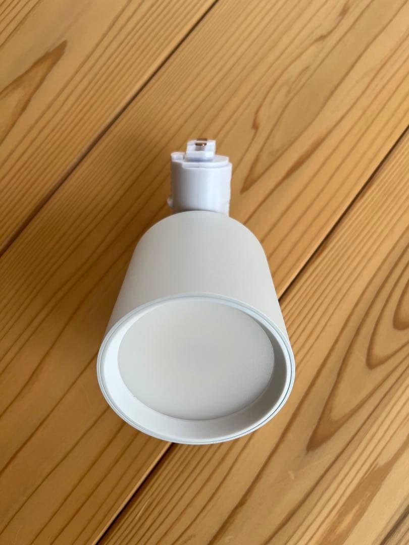 Grid-swingable duct down light ホワイト