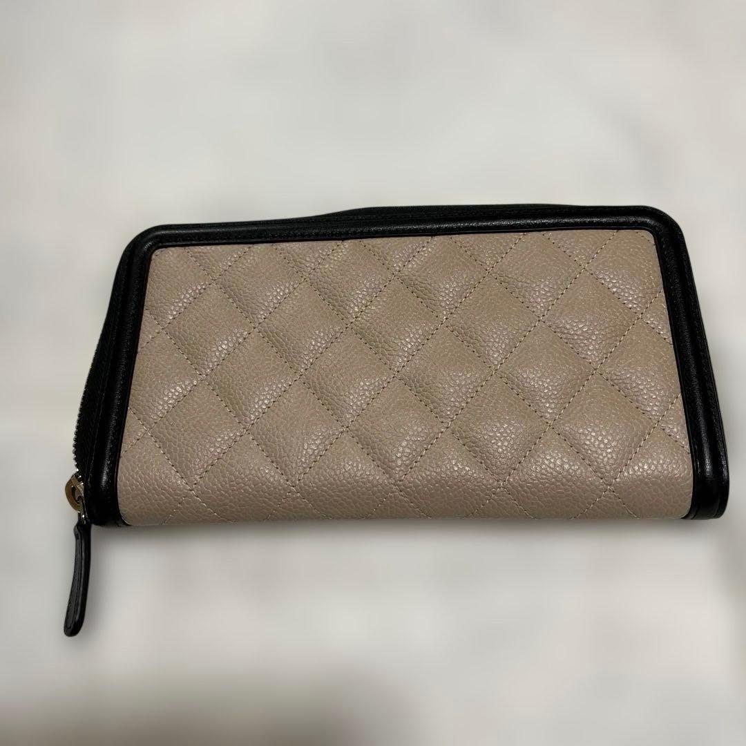 CHANEL ココマーク CCフィリグリー ジップウォレット