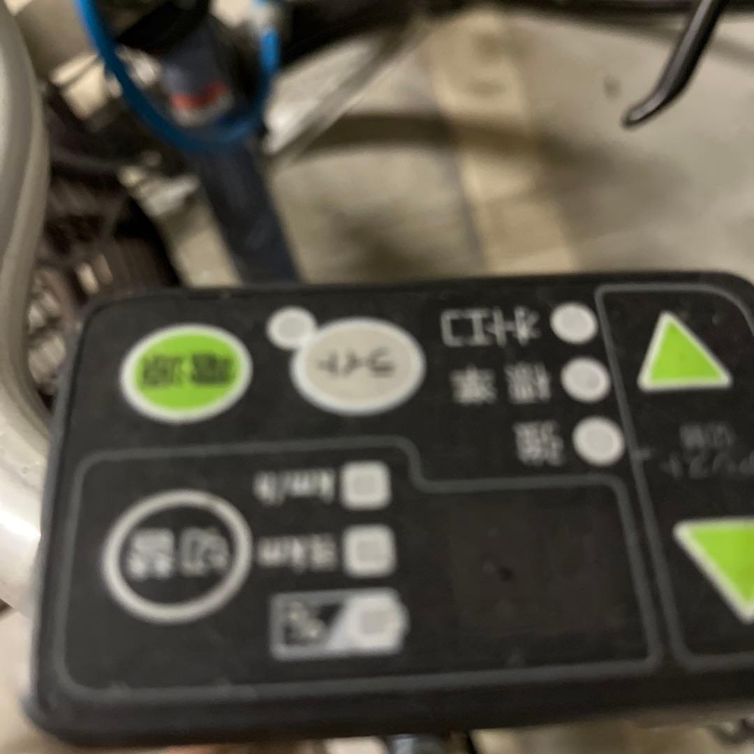 Yamaha 電動アシスト自転車 シルバー 前バスケット付き