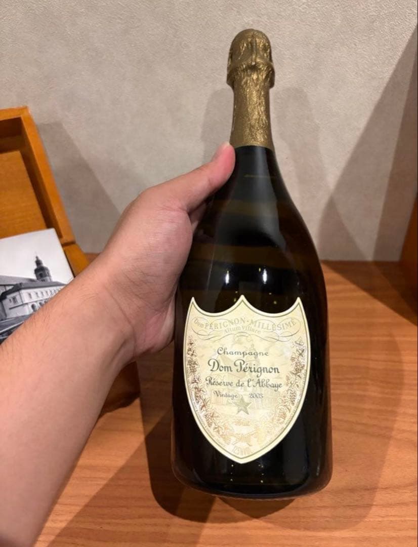Dom Pérignon ラベイシャンパン 2003年ヴィンテージ 木箱入り