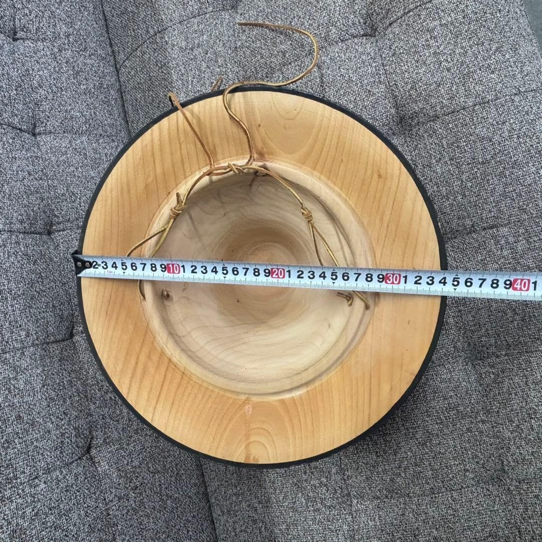 お月 珍品 希少！ ネイティブハット 先住民 アート インテリアにも