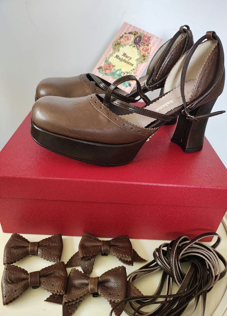 s*h様 Mary Magdalene メアリーマグダレン 編上リボンストラップ