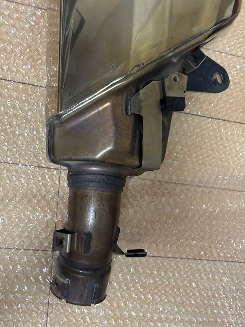 NinjaH2 2017年式 純正マフラー マフラーステー、カバー付