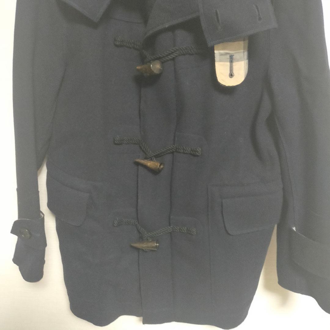 バーバリーロンドン ダッフルコート 薄手 M